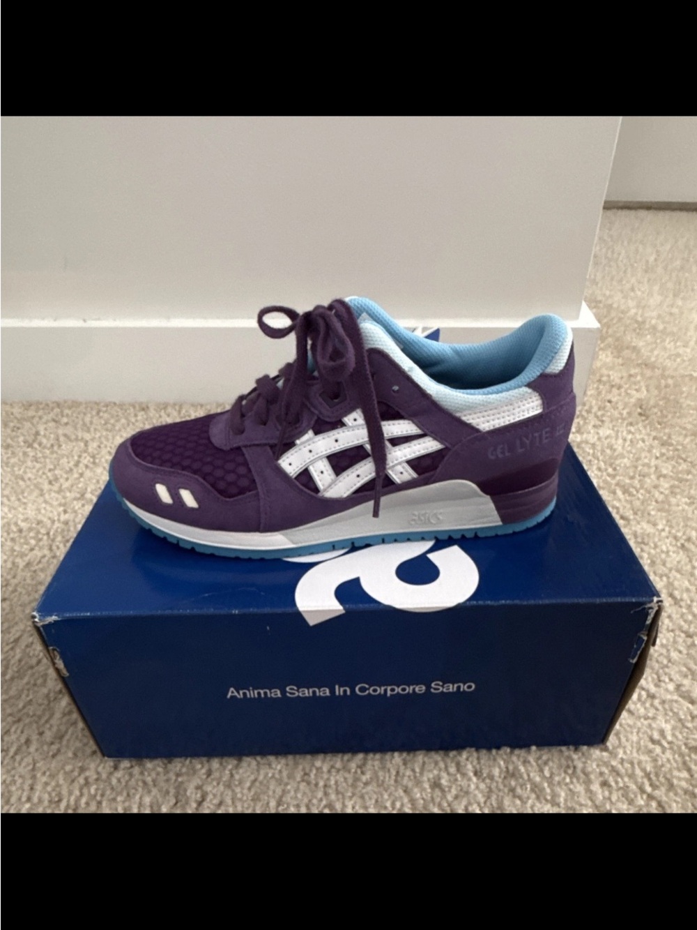 Asics Kids Purple & Light Blue Gel-Lyte Sneaker